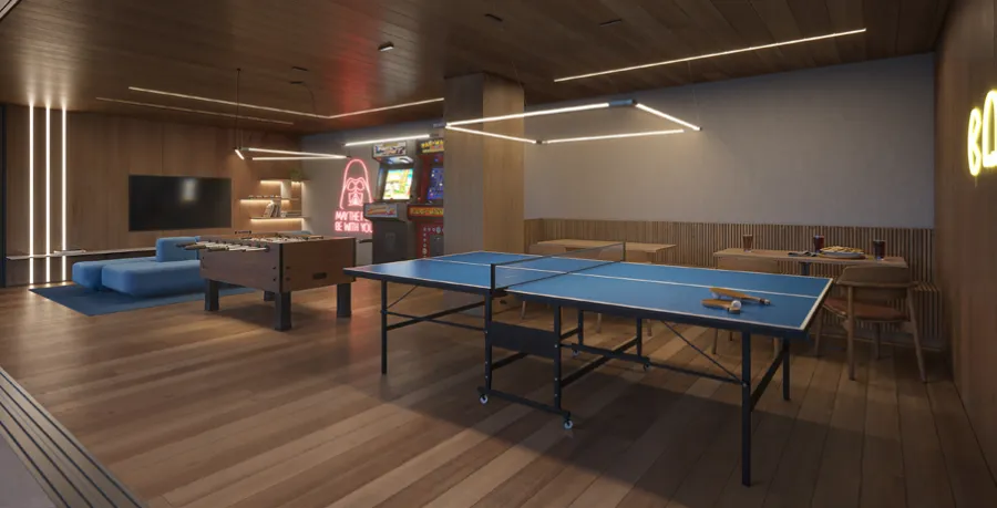Sala de jogos teen